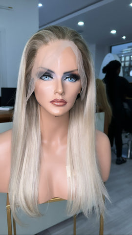 ASH BLONDE LACE FRONT WIG