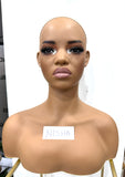 Premium Female Mannequin Head