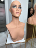 Premium Female Mannequin Head