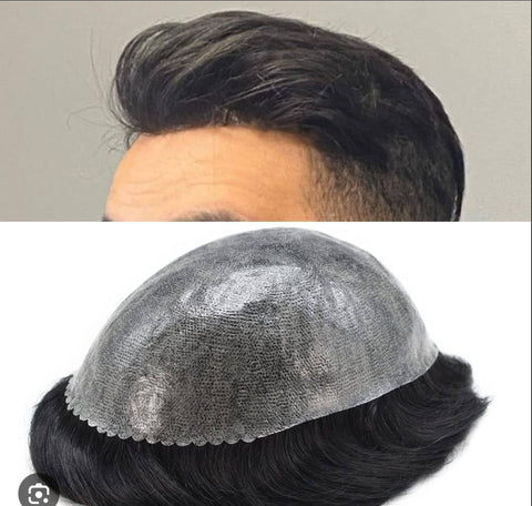 Men  toupee black /dark brown UK