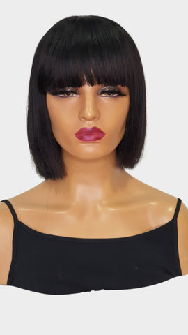 PREMUIM  WIG  WITH BANG