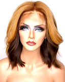 middle part premium wig