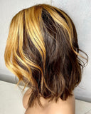 middle part premium wig