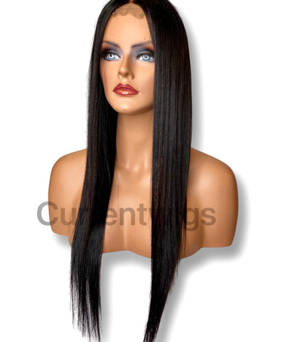 LACE CLOSUE  WIG JET BLACK UK