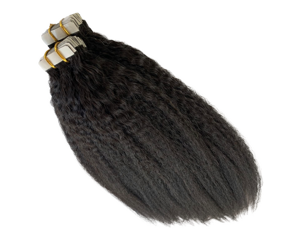 TAPE IN KINKY STRAIGHT  EXTENSION UK