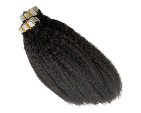 TAPE IN KINKY STRAIGHT  EXTENSION UK