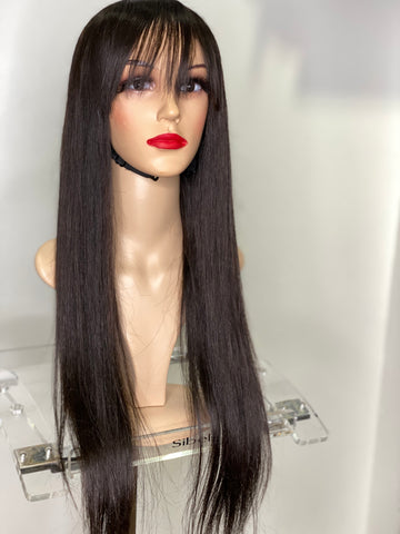 Wig with bang human hair uk