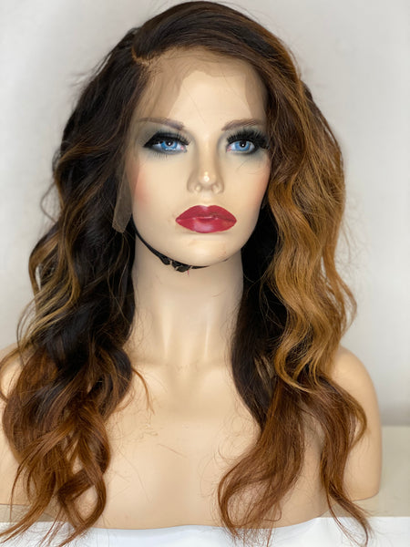 PREMUMIUM HIGHLIGHTED LACE FRONTAL WIG UK