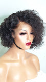 lace frontal curly pixie wig uk