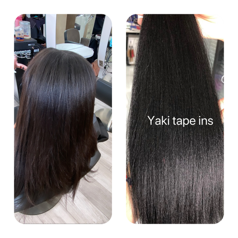 TAPE IN YAKI EXTENSION UK