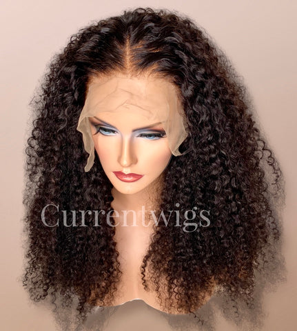 hd lace kinky culy  wig