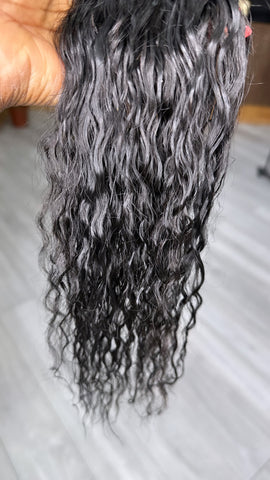 kinky wavy  braiding human hair for boho braids UK