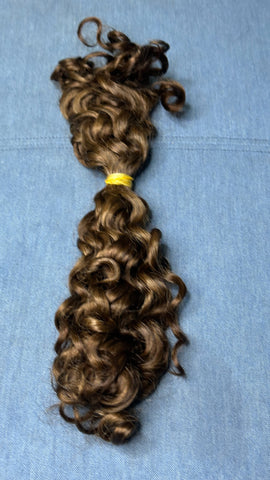 100% Human curly Hair for Braiding Hair