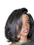 Light Yaki Glueless HD Lace Bob | 100% Virgin Hair