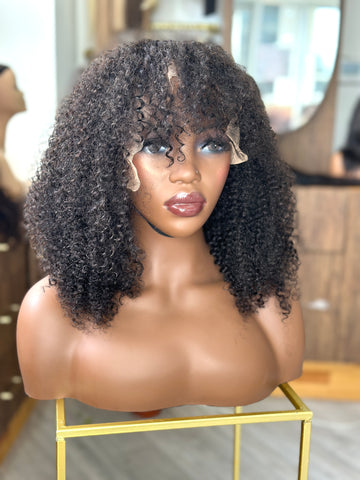 curly fling frontal wig