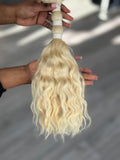 Luxurious Wet and Wavy braiding hair colour 613 blond UK