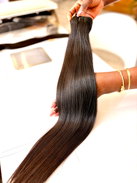 Luxury Double Drawn Hair Extensions Straight