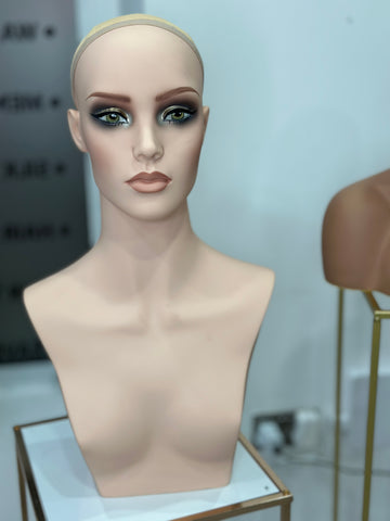 Premium Female Mannequin Head