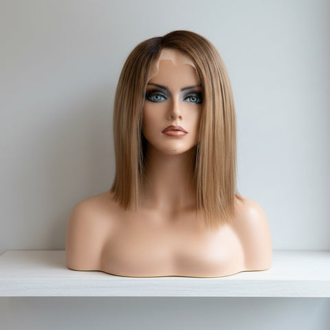 blonde highlight wig