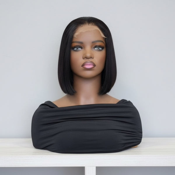 The Sleek Chic Bob | Glueless Lace Closure Wig