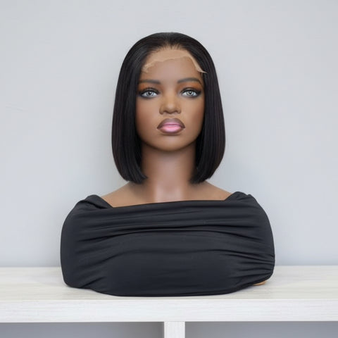 The Sleek Chic Bob | Glueless Lace Closure Wig