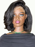 Light Yaki Glueless HD Lace Bob | 100% Virgin Hair