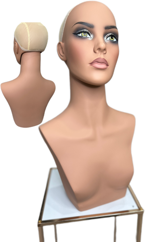 Premium Female Mannequin Head