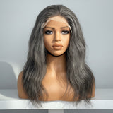grey salt and pepper wig London