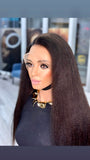 kinky straight lace frontal wig