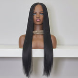 long wig closure  gluesless wig