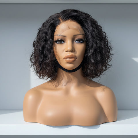 short curly wig glueless