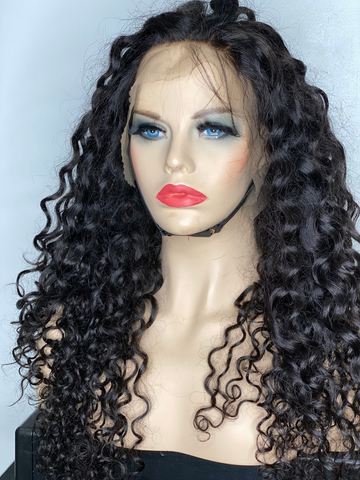 LACE FRONTAL CURLY WIG UK