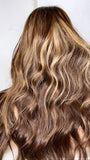 Lace closure highlight wig UK