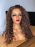 Lace frontal curly wig UK